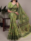 Ynf7414 Poly Cotton With Thread Weaving Work Saree Wholesalers In Delhi